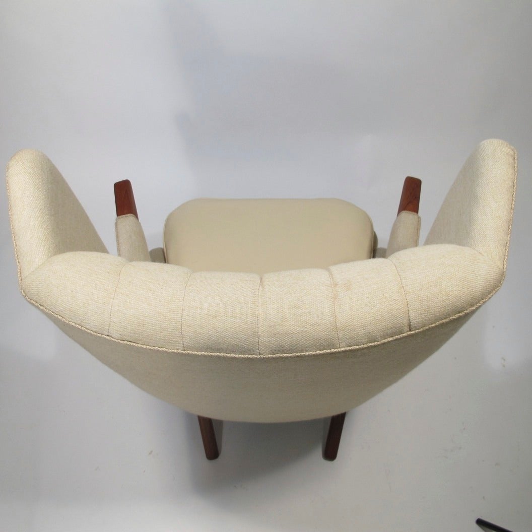 Hand-Crafted Mid-Century Svend Skipper Papa Chair