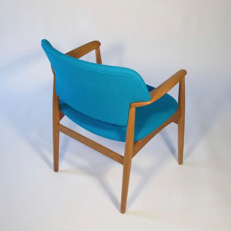 Wood Aksel Bender Madsen Oak Arm Chair