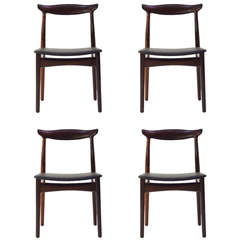 Arne Vodder Rosewood Chairs