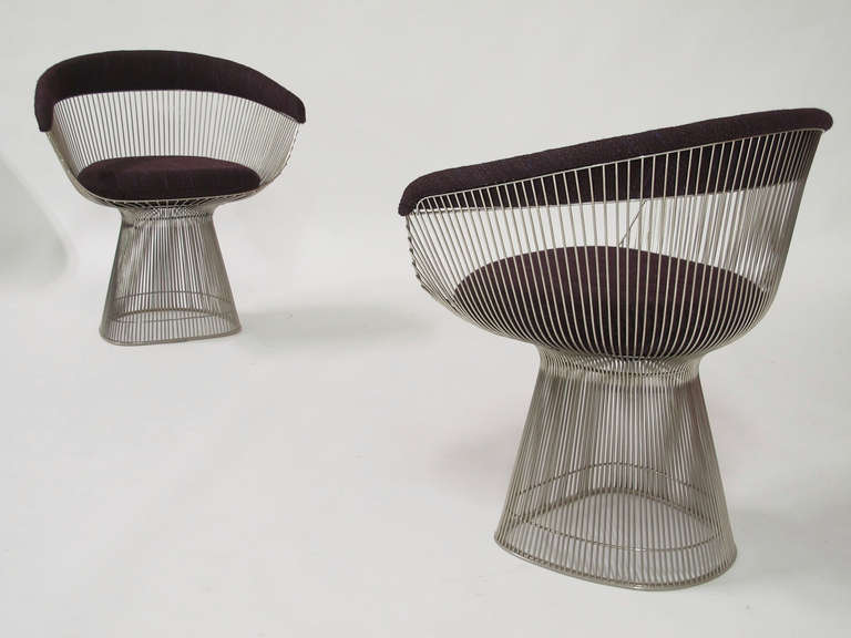 Mid-Century Modern Warren Platner Side Chairs