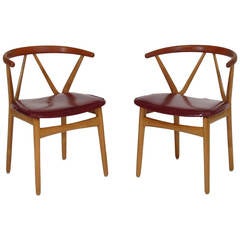 Midcentury Henning Kjaernulf Danish Dining Chairs