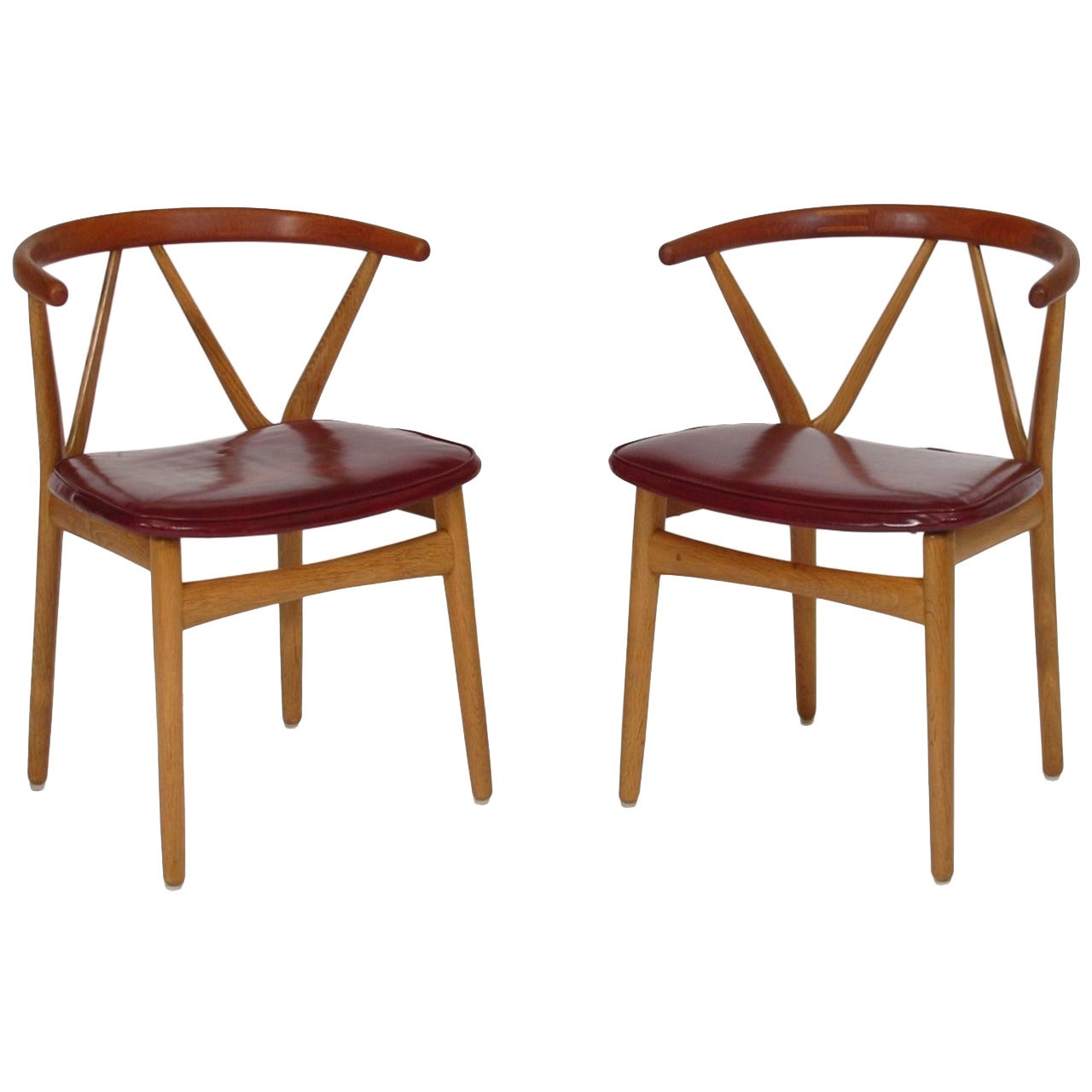Midcentury Henning Kjaernulf Danish Dining Chairs