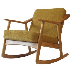 Vintage Danish Designed Rocking Chair