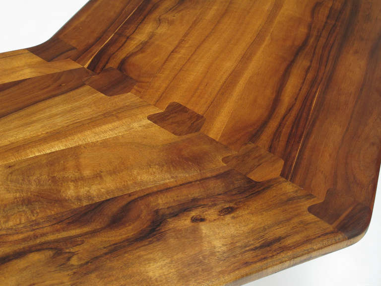 koa wood table