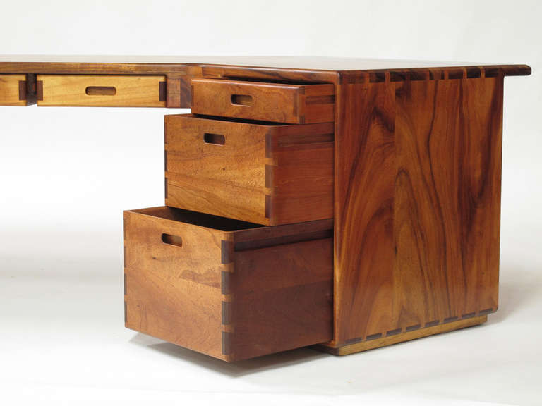 Studio Crafted Koa Wood Desk 1