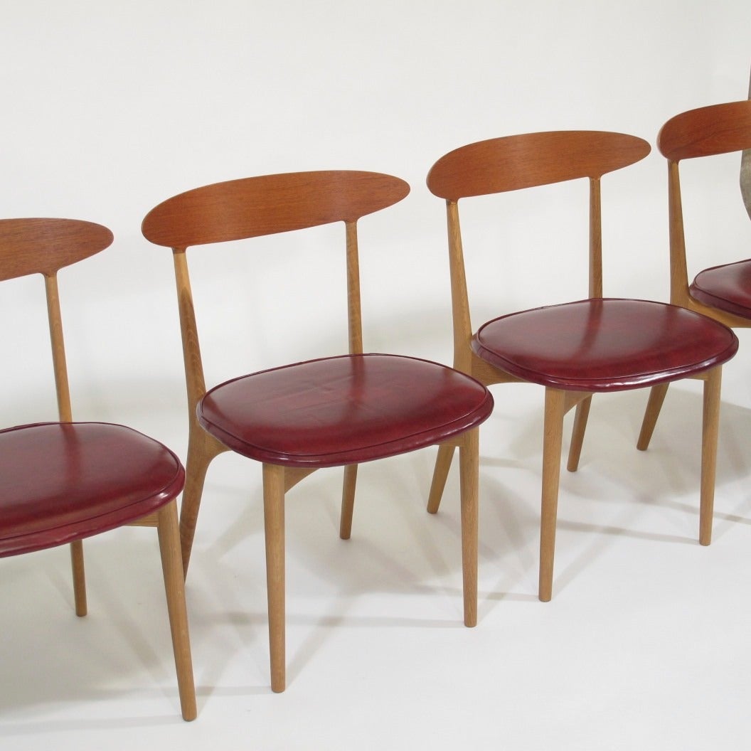 Danish Kurt Ostervig Mid-Century Dining Chairs