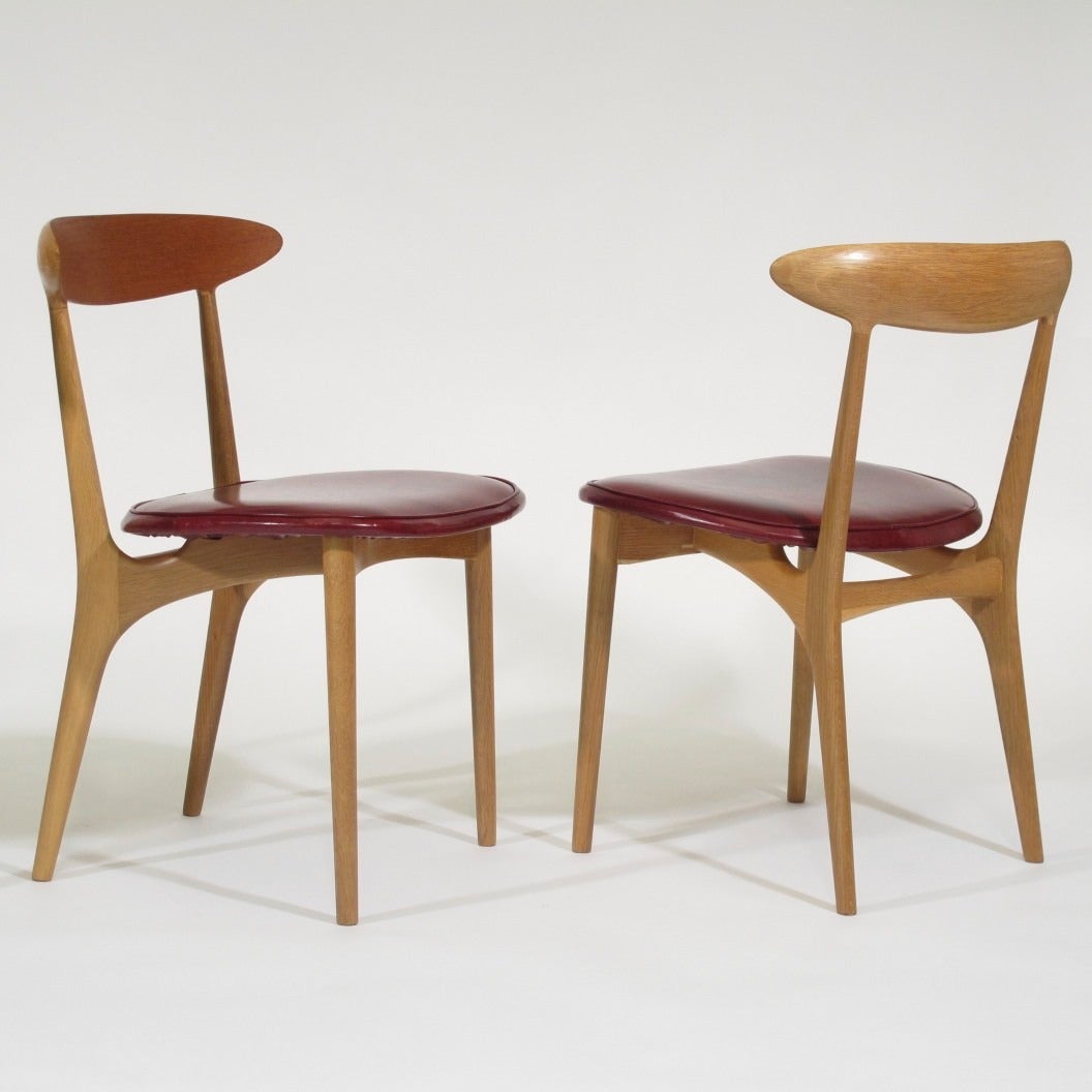 Scandinavian Modern Kurt Ostervig Mid-Century Dining Chairs