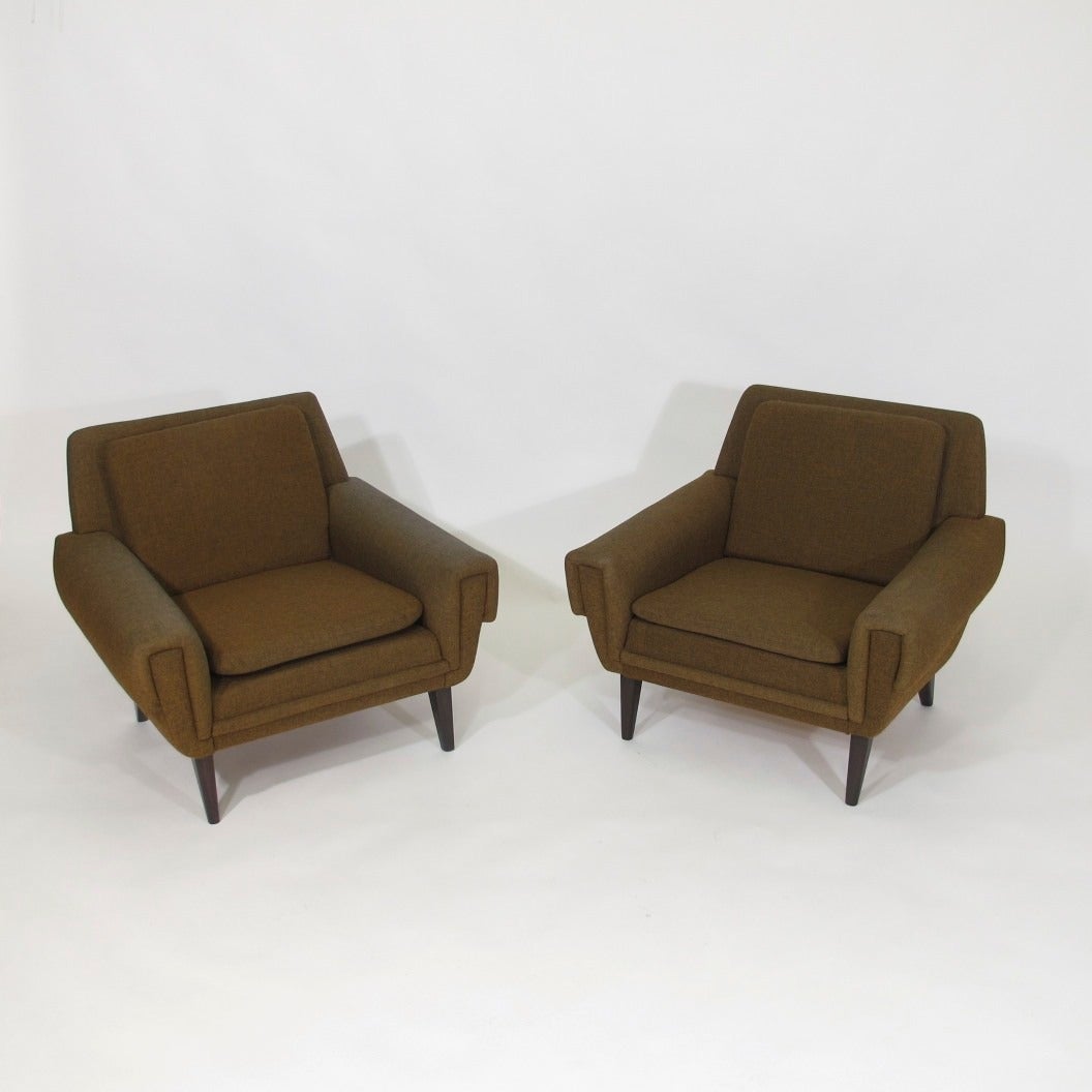 20th Century Mid-Century Danish Lounge Chairs