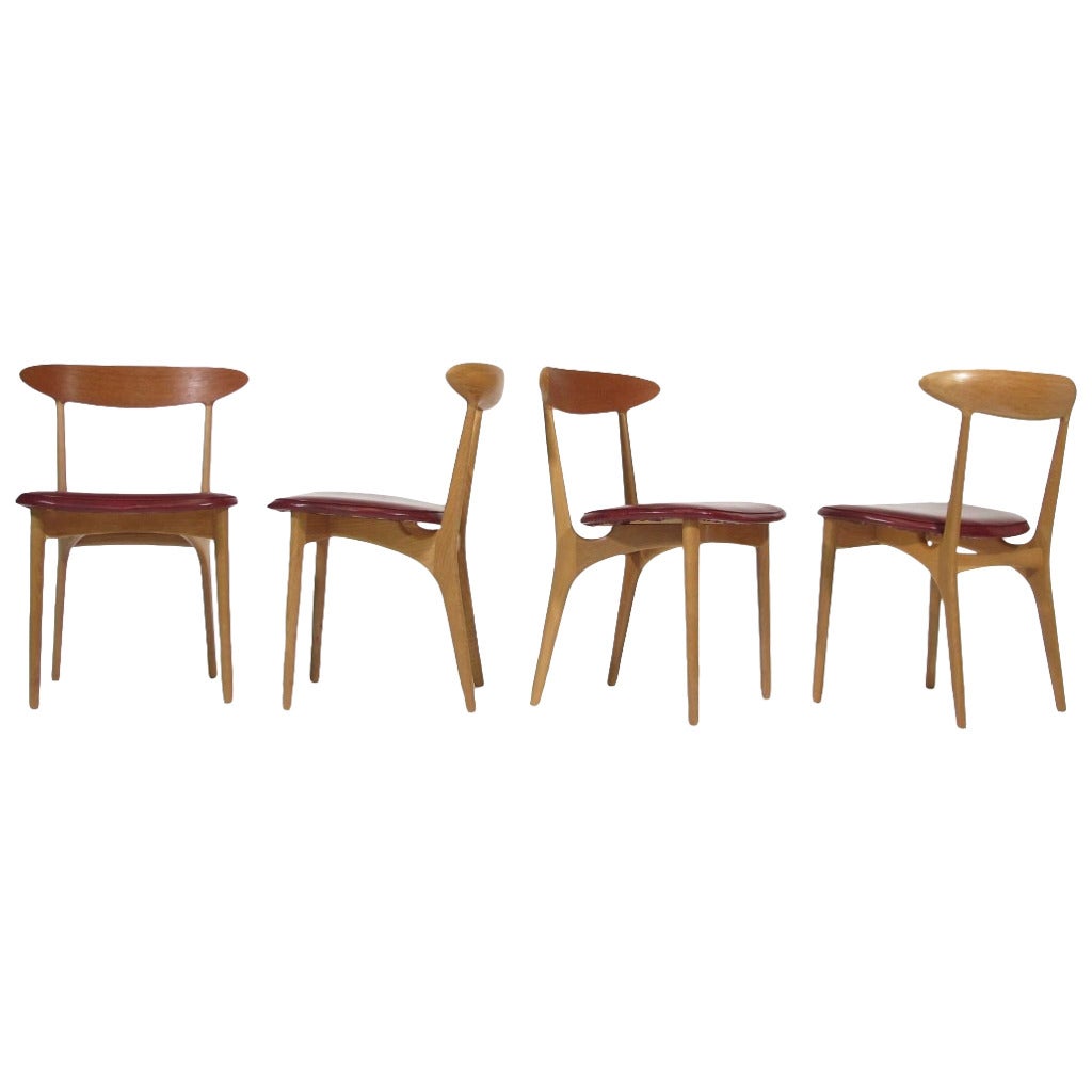 Kurt Ostervig Mid-Century Dining Chairs