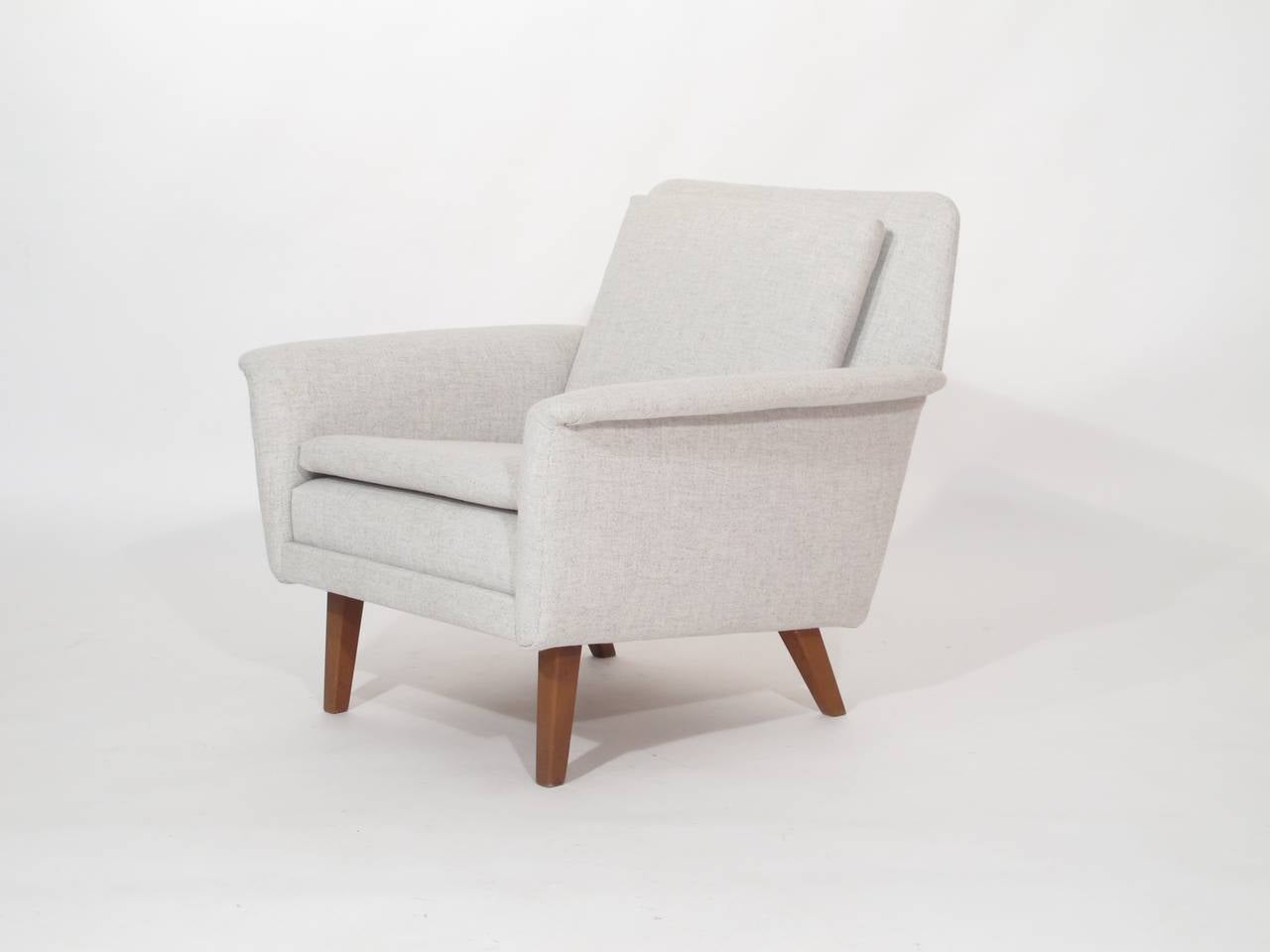 Scandinavian Modern Hans Olsen Danish Lounge Chairs