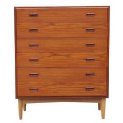 Mid-Century Scandinavian Chest of Drawers