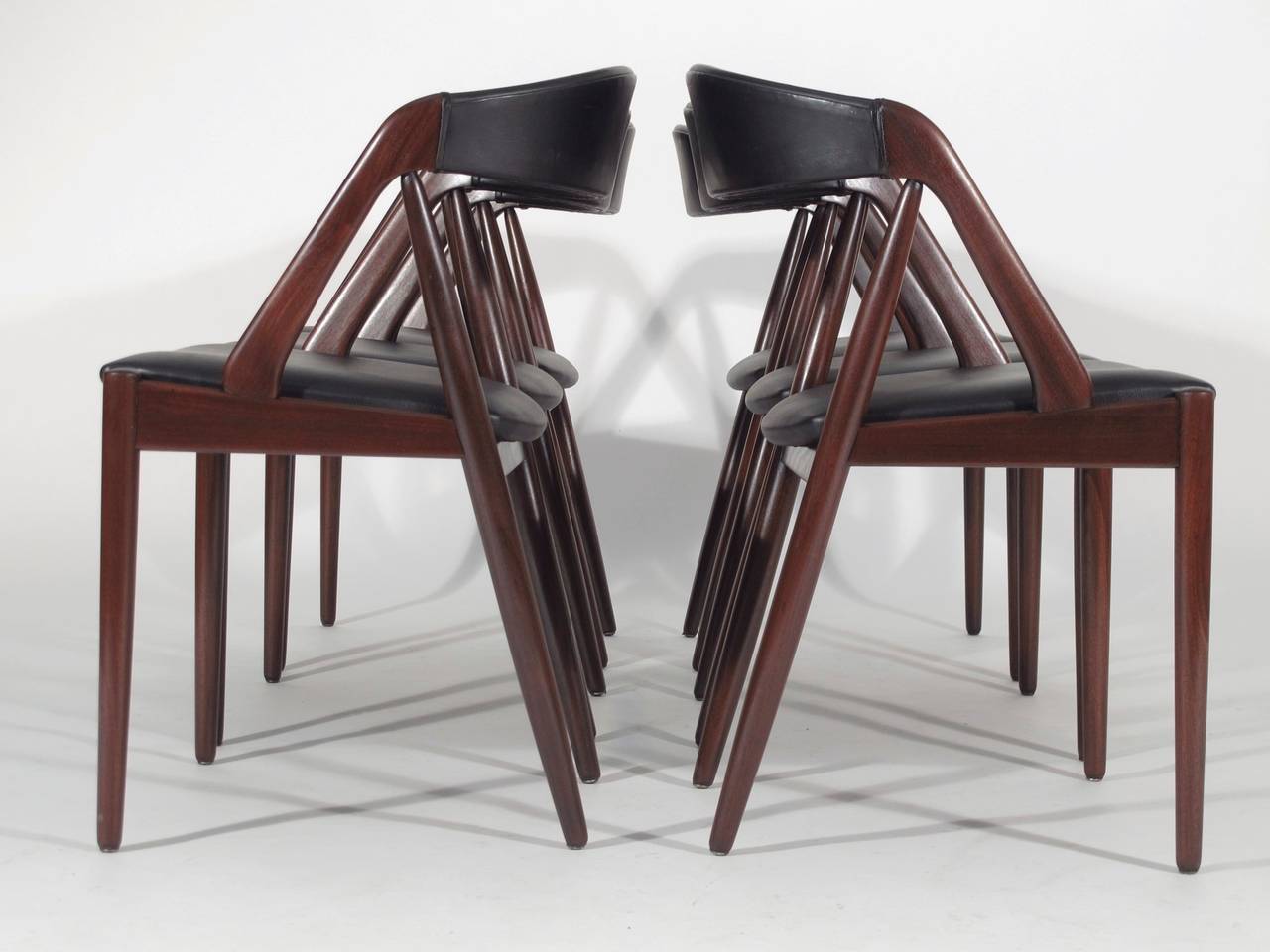 curved wooden dining chairs