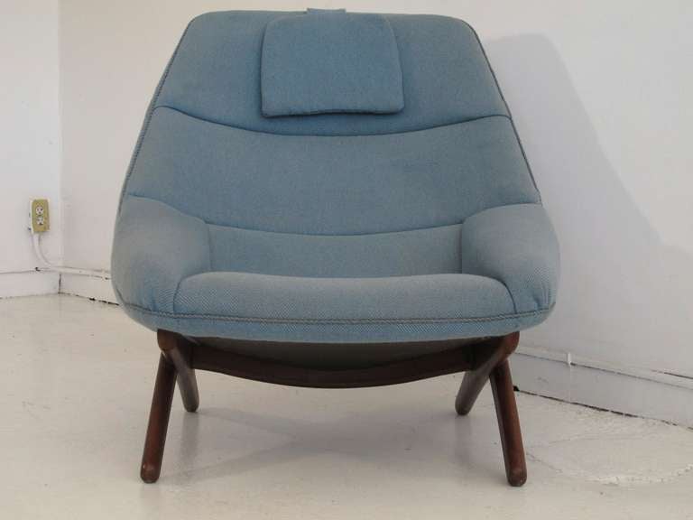 Danish Mid-century Illum Wikkelso Lounge Chair