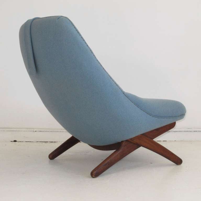 Mid-Century Modern Mid-century Illum Wikkelso Lounge Chair
