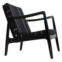 Mid-century Lounge Chair by Ole Wanscher in Paul Smith 