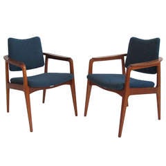 Sigvard Bernadotte Lounge Chairs for France & Sons