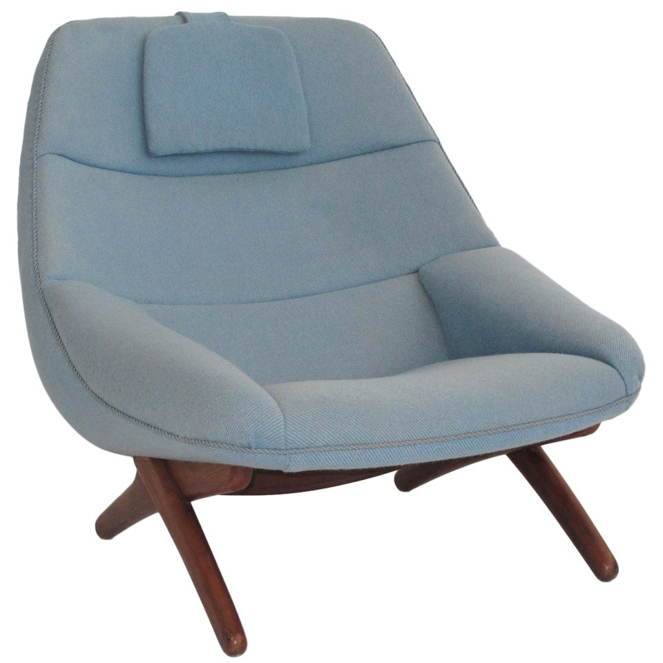 Mid-century Illum Wikkelso Lounge Chair