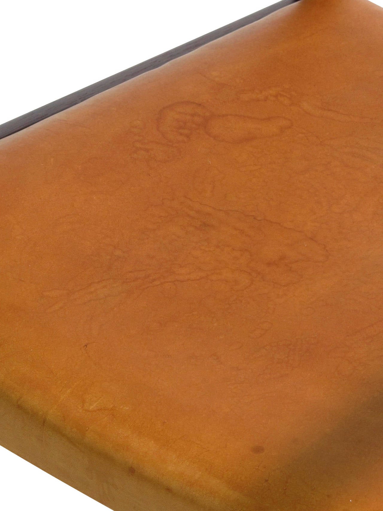Leather Danish Rosewood Armchair