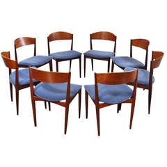 Eight Danish Dining Chairs