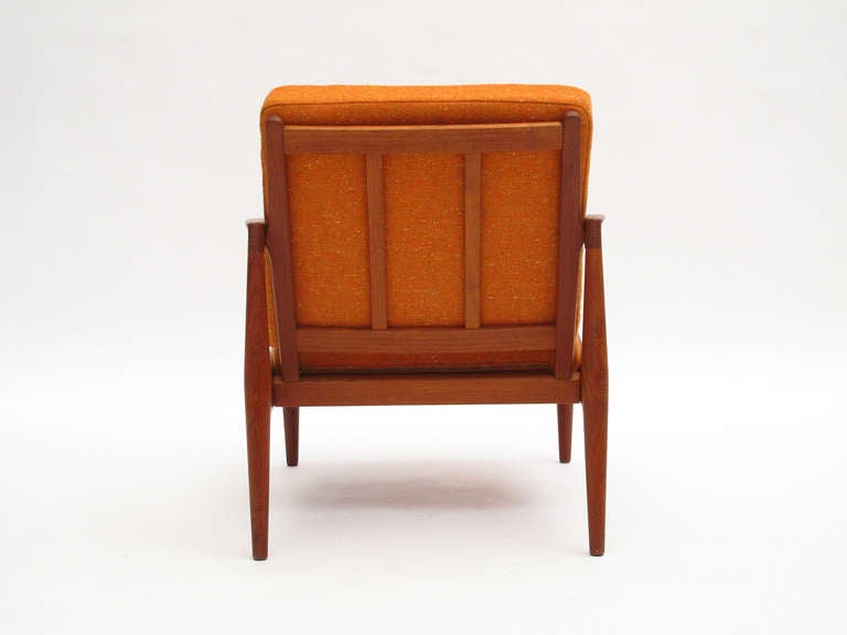 Kai Kristiansen Mid Century Danish Lounge Chair 1