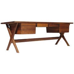 Jim Sweeney Koa and Walnut Desk No. 1