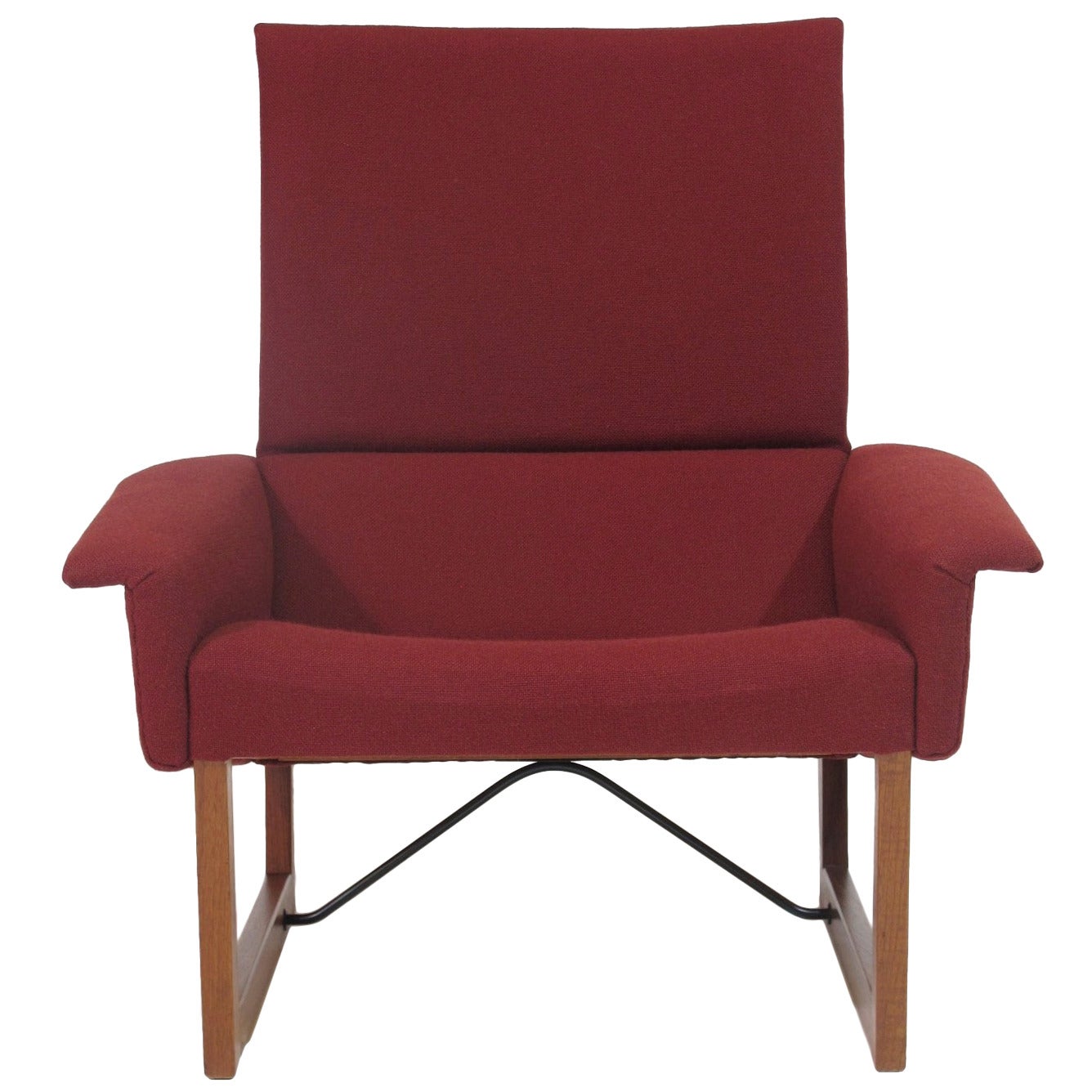 Illum Wikkelso Danish Lounge Chair