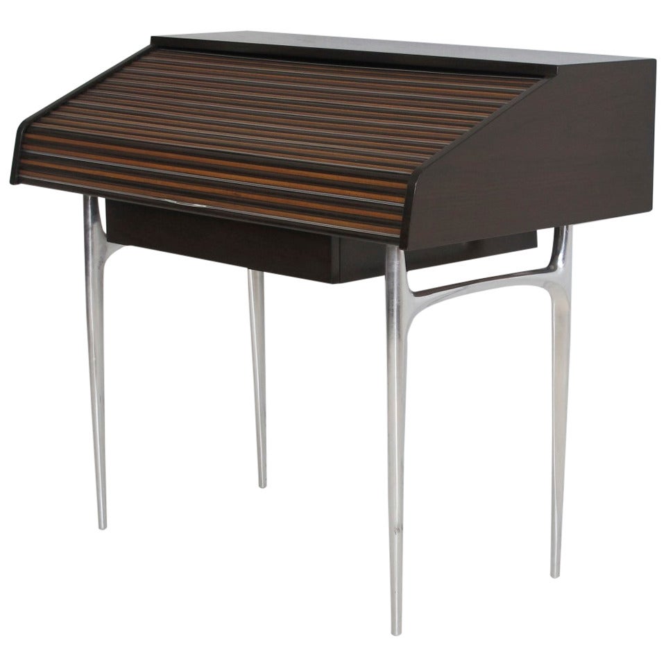 Tambour Writing Desk by Donald Deskey for Charak Modern.