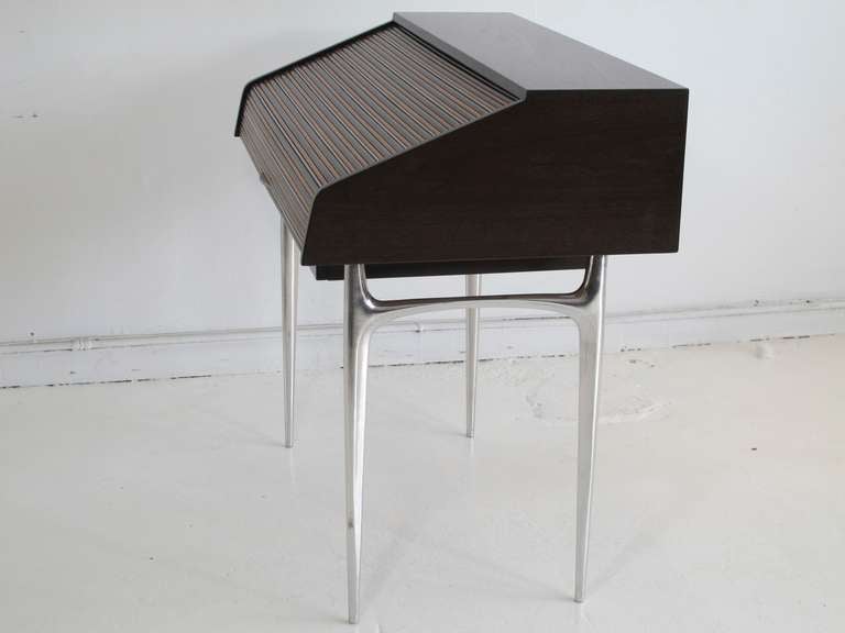 American Tambour Writing Desk by Donald Deskey for Charak Modern.