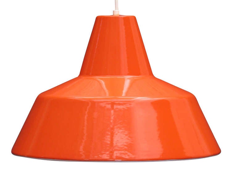 Danish Six Arne Jacobsen Pendant Lights by Louis Poulsen