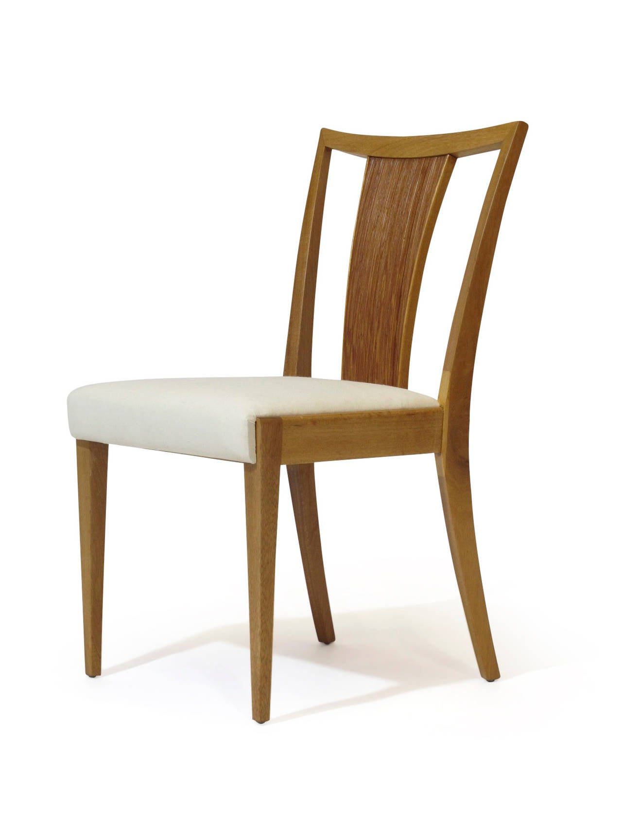 Lacquered Paul Frankl for Brown Saltman Mid-Century Dining Chairs