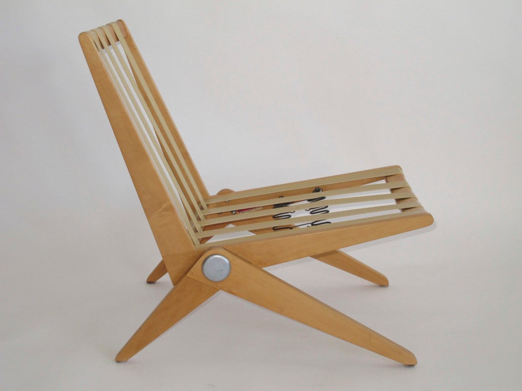 pierre jeanneret scissor chair