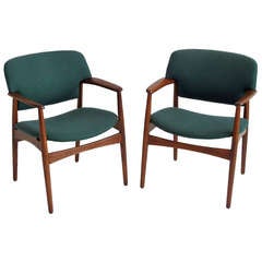 Pair of Aksel Bender Madsen Arm Chairs