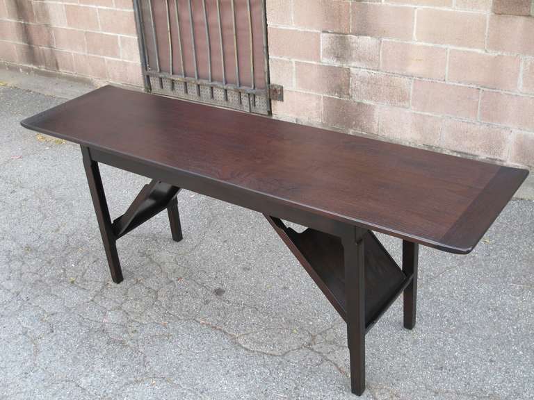 Edward Wormley for Dunbar Console Table In Excellent Condition In Oakland, CA