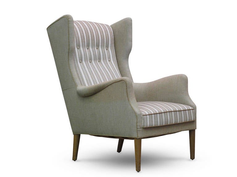 danish wing chair