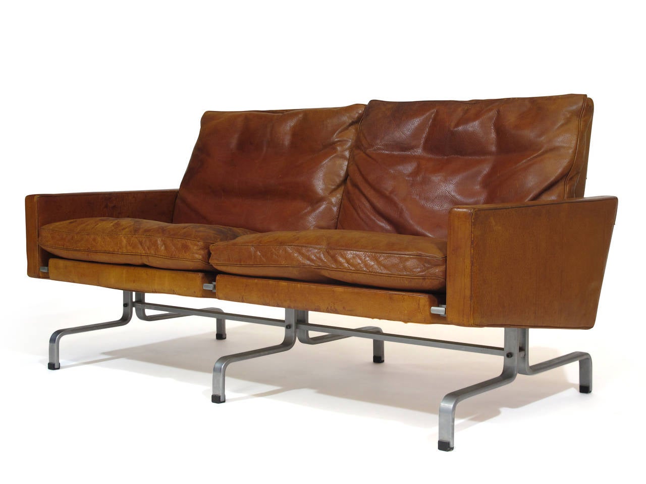 Poul Kjaerholdm PK31/2 Leather Sofa 4