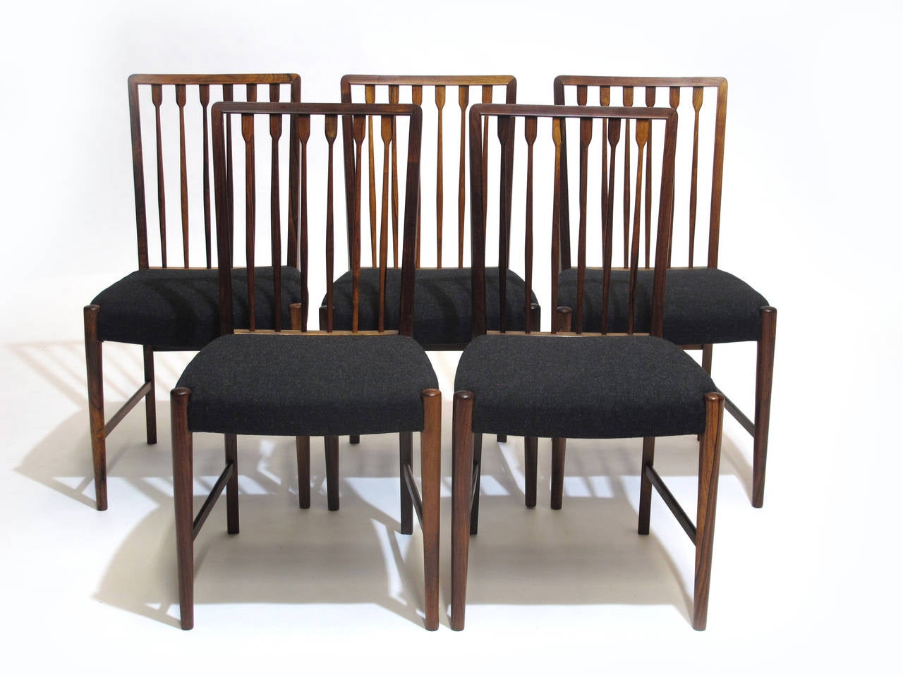 Georg Kofoed Danish Rosewood Dining Chairs 2