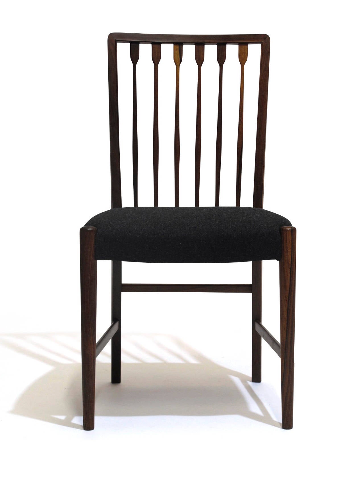 Scandinavian Modern Georg Kofoed Danish Rosewood Dining Chairs