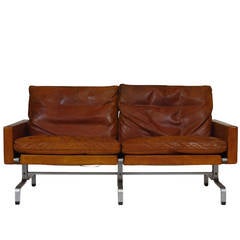 Poul Kjaerholdm PK31/2 Leather Sofa