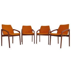 Kai Kristiansen Teak Dining Chairs