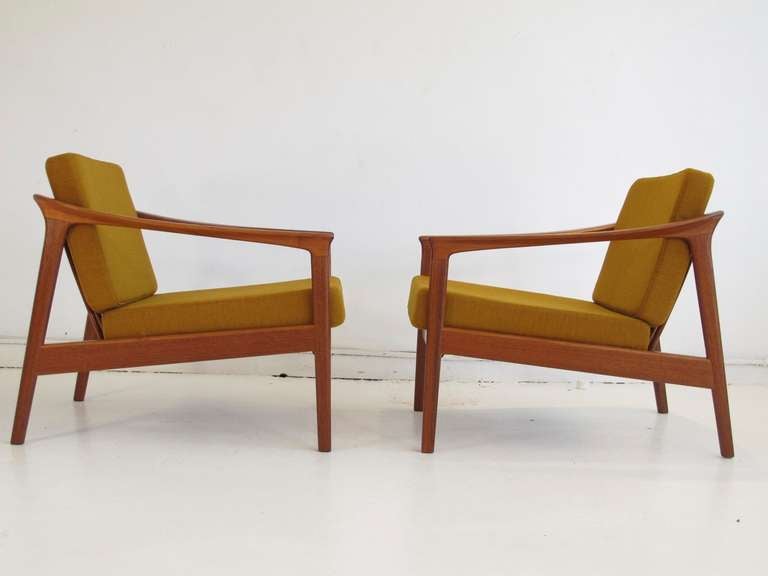 Lounge Chairs by Folke Ohlsson for Bodafors, Sweden 1963 3