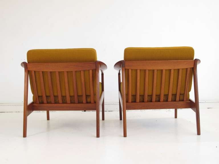 Lounge Chairs by Folke Ohlsson for Bodafors, Sweden 1963 1