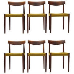 Knud Faerch Danish Rosewood Dining Chairs
