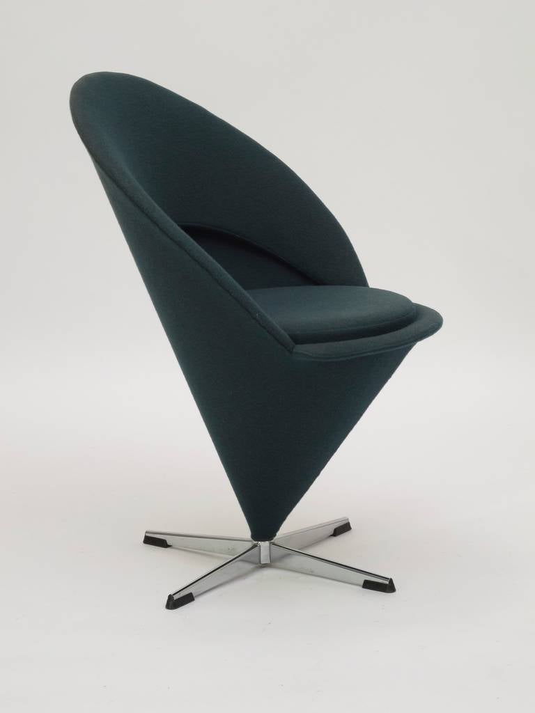 Mid-20th Century Verner Panton Cone Chair