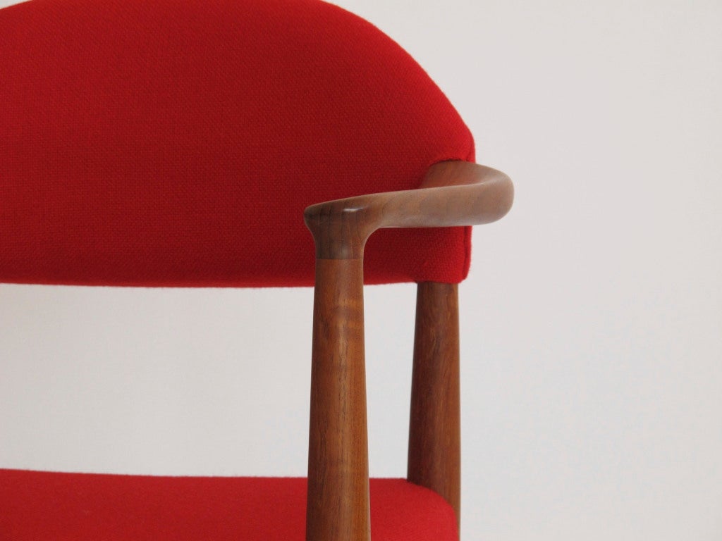 Teak Kurt Olsen Danish Armchairs