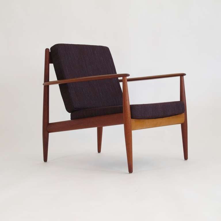 Grete Jalk Danish Teak Lounge Chairs 4