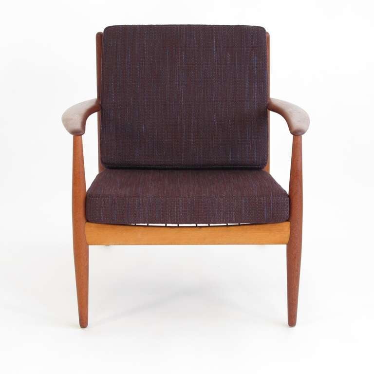 Grete Jalk Danish Teak Lounge Chairs 3