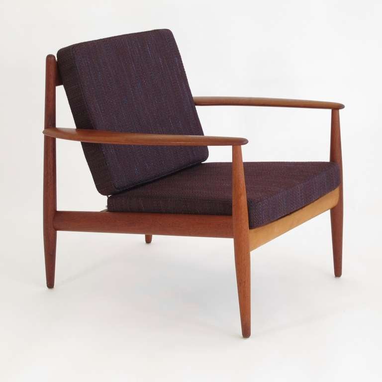 20th Century Grete Jalk Danish Teak Lounge Chairs