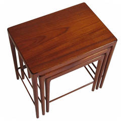 Ludvig Pontoppidan Teak Nesting Tables