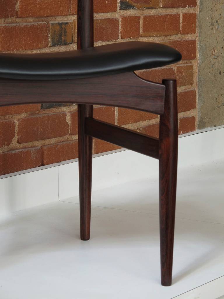 Poul Hundevad Rosewood Dining Chairs 2