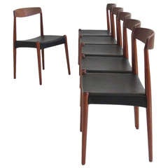 Hans Olsen Set of Dining Chairs